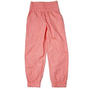 Free People Movement The Way Home Jogger Pants S Orange Nylon Pull-On‎ Pockets